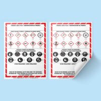 WHMIS Labels Samples